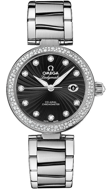 OMEGA De Ville Ladymatic Diamond Women'S Watch 425.35.34.20.51.001 Image 1