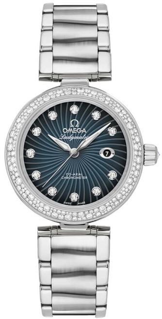 OMEGA De Ville Ladymatic Diamond 34Mm Women'S Watch 425.35.34.20.56.001 Image 1