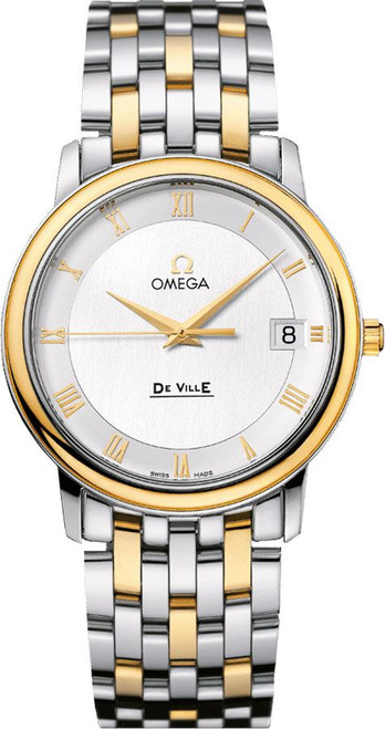 OMEGA De Ville Prestige Two-Tone 34.4Mm Women'S Watch 4310.32.00 Image 1 OMEGA De Ville Prestige Two-Tone 34.4Mm Women'S Watch 4310.32.00 Image 1