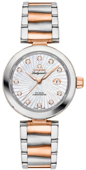 OMEGA De Ville Ladymatic Mother Of Pearl Ladies Luxury Watch 425.20.34.20.55.001 Image 1