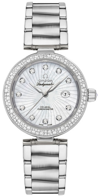 OMEGA De Ville Ladymatic 34Mm Automatic Women'S Watch 425.35.34.20.55.001 Image 1