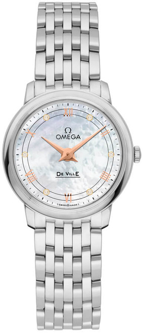 OMEGA De Ville Prestige 27.4Mm Quartz Women'S Watch 424.10.27.60.55.001 Image 1 OMEGA De Ville Prestige 27.4Mm Quartz Women'S Watch 424.10.27.60.55.001 Image 1