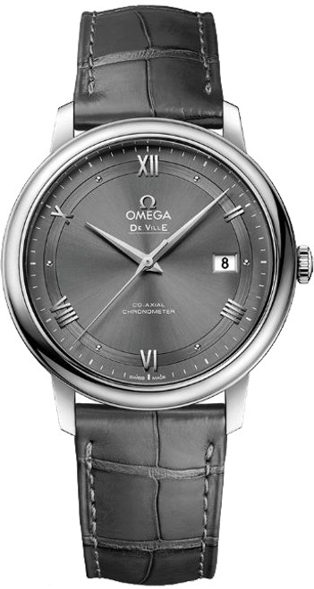 OMEGA De Ville Prestige Grey 39.5Mm Men'S Watch 424.13.40.20.06.001 Image 1 OMEGA De Ville Prestige Grey 39.5Mm Men'S Watch 424.13.40.20.06.001 Image 1