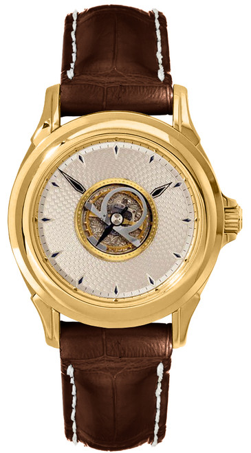 OMEGA De Ville Tourbillon Yellow Gold Men'S Watch 5910.30.01 Image 1