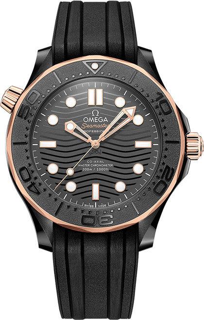 OMEGA Seamaster Diver Black Ceramic Men'S Watch 210.62.44.20.01.001 Image 1