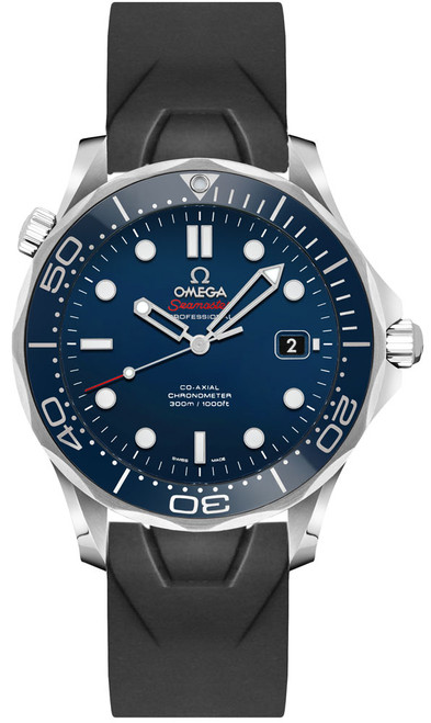 OMEGA Seamaster Men'S Blue Dial Watch 212.30.41.20.03.001 Image 1
