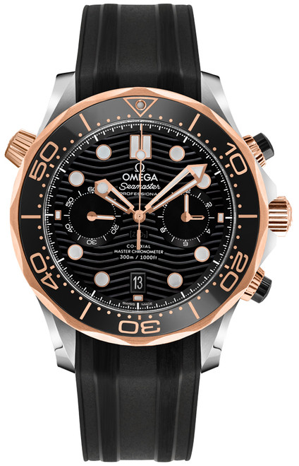 OMEGA Seamaster Chronograph Two Tone Men'S Watch 210.22.44.51.01.001 Image 1