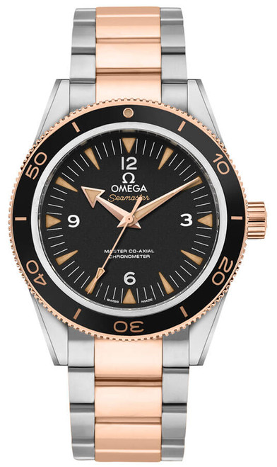 OMEGA Seamaster Rose Gold & Steel 41Mm Men'S Watch 233.20.41.21.01.001 Image 1