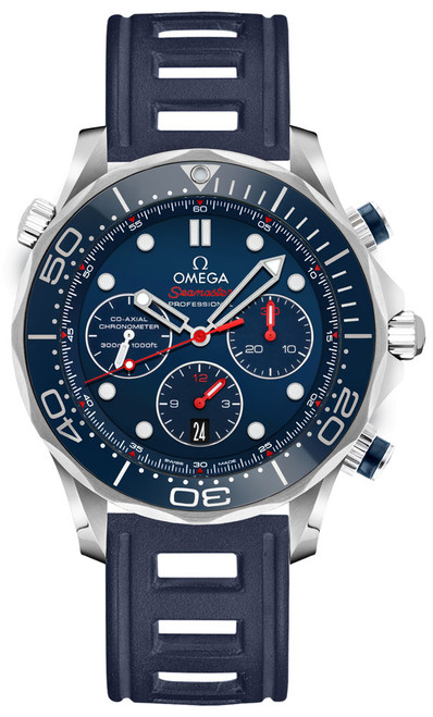 OMEGA Seamaster Blue Chronograph 212.30.42.50.03.001 Image 1 OMEGA Seamaster Blue Chronograph 212.30.42.50.03.001 Image 1