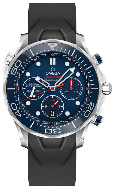 OMEGA Seamaster Blue Men'S Watch 212.30.42.50.03.001 Image 1 OMEGA Seamaster Blue Men'S Watch 212.30.42.50.03.001 Image 1