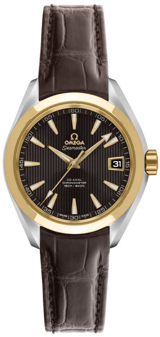 OMEGA Seamaster Aqua Terra Teak-Grey Dial Women'S Watch 231.23.30.20.06.002 Image 1