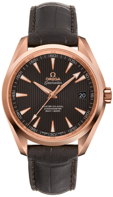 OMEGA Seamaster Aqua Terra Grey Teak Dial Men'S Watch 231.53.42.21.06.002 Image 1
