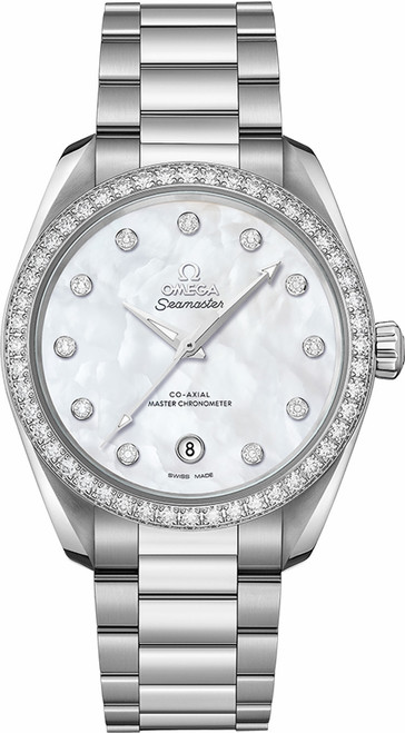 OMEGA Seamaster Aqua Terra Diamond Women'S Watch 220.15.38.20.55.001 Image 1