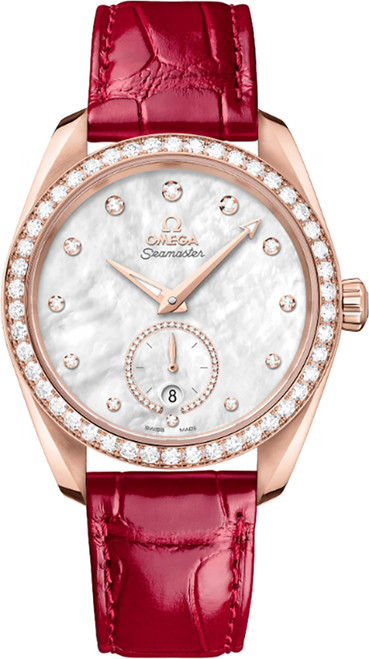 OMEGA Seamaster Aqua Terra 18K Rose Gold Women'S Watch 220.58.38.20.55.002 Image 1