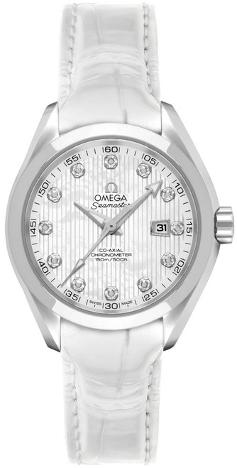 OMEGA Seamaster Aqua Terra 34Mm Chronometer Women'S Watch 231.13.34.20.55.001 Image 1