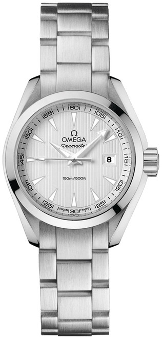 OMEGA Seamaster Aqua Terra Silver Dial 30Mm Women'S Watch 231.10.30.60.02.001 Image 1 OMEGA Seamaster Aqua Terra Silver Dial 30Mm Women'S Watch 231.10.30.60.02.001 Image 1