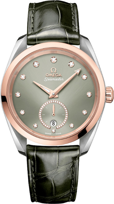 OMEGA Seamaster Aqua Terra Rose Gold Bezel Men'S Watch 220.23.38.20.60.001 Image 1
