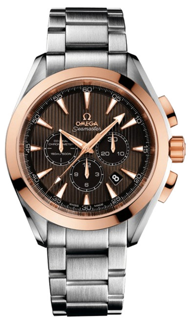 OMEGA Seamaster Aqua Terra Rose Gold & Steel Men'S Watch 231.20.44.50.06.002 Image 1