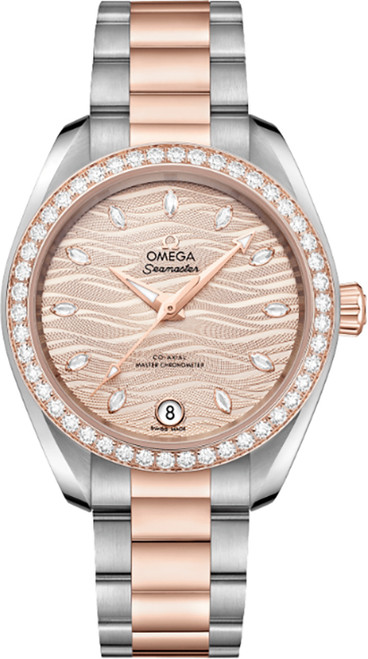 OMEGA Seamaster Aqua Terra 34Mm Women'S Watch 220.25.34.20.59.001 Image 1