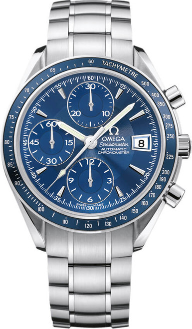 OMEGA Speedmaster 40Mm Chronograph Blue Dial Men'S Watch 3212.80.00 Image 1