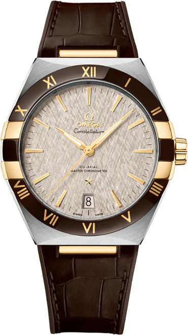 OMEGA Constellation Ceramic Steel Yellow Gold Men'S Watch 131.23.41.21.06.002 Image 1