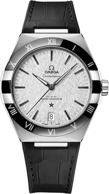 OMEGA Constellation Black Ceramic Bezel Men'S Watch 131.33.41.21.06.001 Image 1 OMEGA Constellation Black Ceramic Bezel Men'S Watch 131.33.41.21.06.001 Image 1