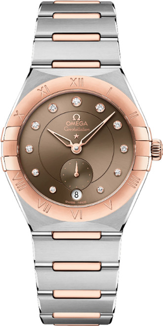 OMEGA Constellation Chestnut Brown Dial Women'S Watch 131.20.34.20.63.001 Image 1