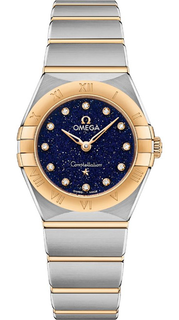 OMEGA Constellation Blue Aventurine Glass Dial Women'S Watch 131.20.25.60.53.001 Image 1