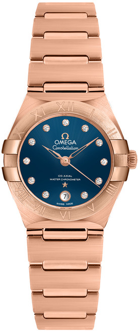 OMEGA Constellation 18K Rose Gold Women'S Watch 131.50.29.20.53.001 Image 1