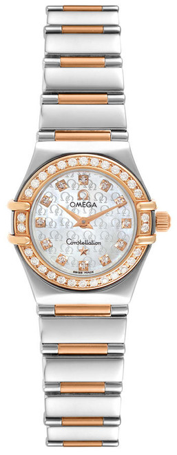 OMEGA Constellation '95 Rose Gold & Steel Women'S Watch 1360.75.00 Image 1