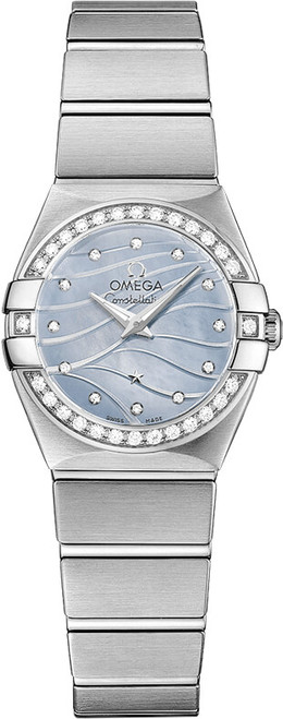 OMEGA Constellation 24Mm Diamond Women'S Watch 123.15.24.60.57.001 Image 1