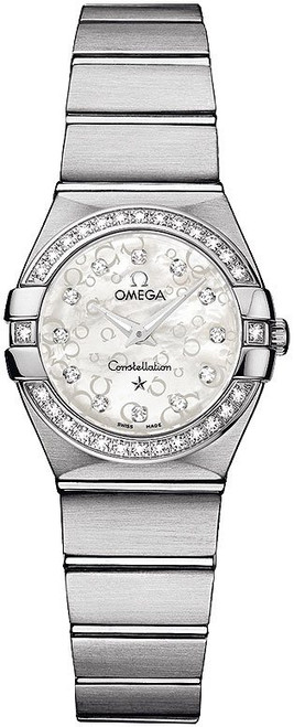 OMEGA Constellation White Mother Of Pearl Dial Women'S Watch 123.15.24.60.55.005 Image 1