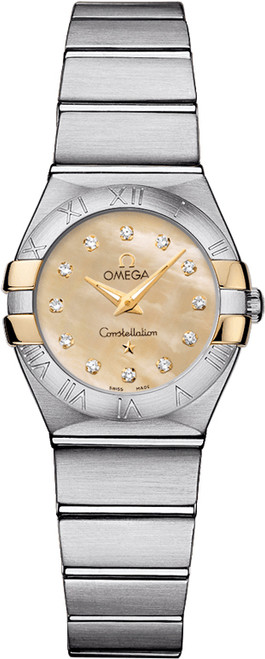 OMEGA Constellation 24Mm Diamond Dial Women'S Watch 123.20.24.60.57.002 Image 1