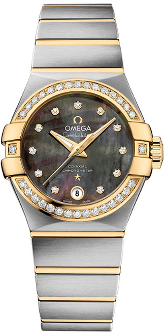 OMEGA Constellation Tahiti Dial Luxury Women'S Watch 123.25.27.20.57.007 Image 1