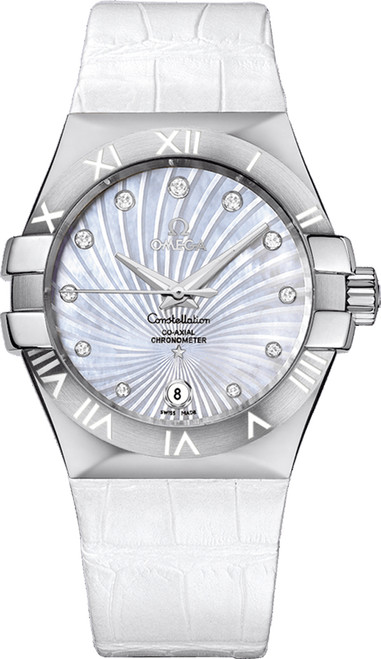 OMEGA Constellation Supernova White Dial 35Mm Women'S Watch 123.13.35.20.55.001 Image 1