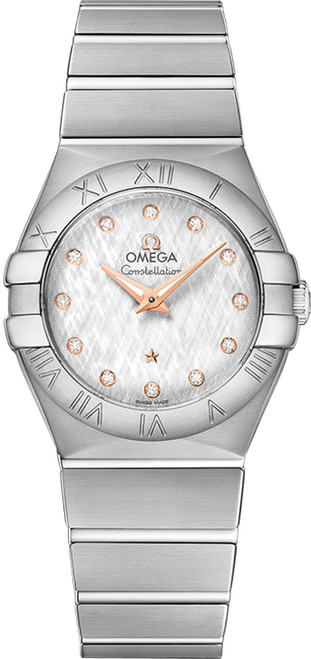 OMEGA Constellation Diamond Dial Women'S Watch 123.10.27.60.52.001 Image 1