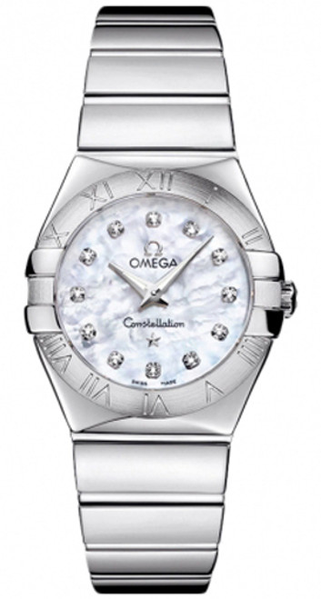 OMEGA Constellation Diamond Dial Luxury Watch 123.10.27.60.55.002 Image 1