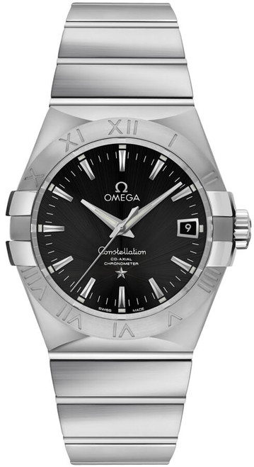 OMEGA Constellation Black Dial Steel Watch 123.10.35.20.01.001 Image 1 OMEGA Constellation Black Dial Steel Watch 123.10.35.20.01.001 Image 1