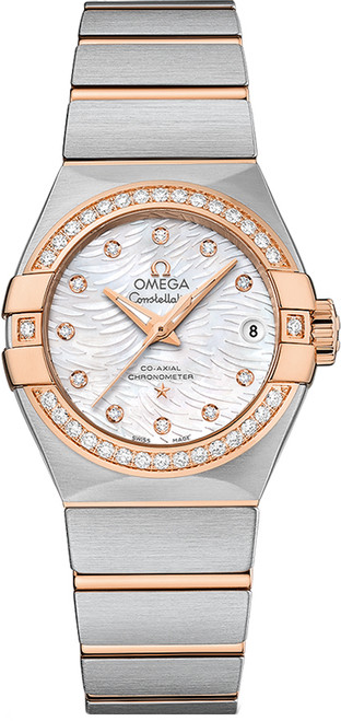 OMEGA Constellation Diamond Hour Markers Women'S Watch 123.25.27.20.55.006 Image 1