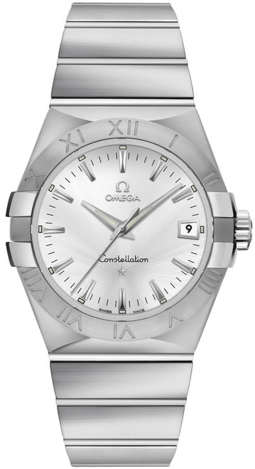OMEGA Constellation Silver Dial Steel Men'S Watch 123.10.35.60.02.001 Image 1