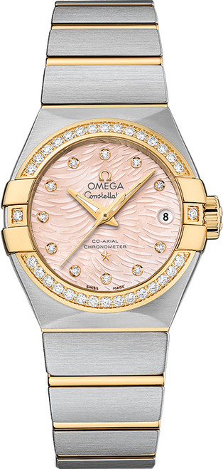 OMEGA Constellation Coral Mother Of Pearl Dial Women'S Watch 123.25.27.20.57.005 Image 1
