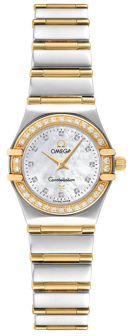 OMEGA Constellation '95 Diamond Bezel Women'S Watch 1267.75.00 Image 1