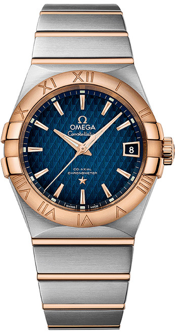 OMEGA Constellation Blue Dial Luxury Watch 123.20.38.21.03.001 Image 1