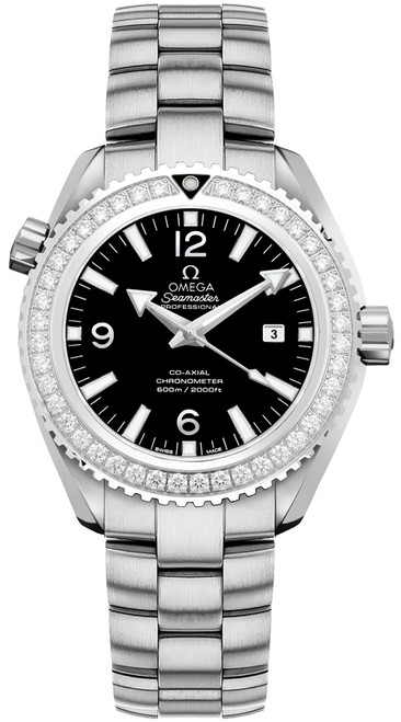 OMEGA Seamaster Planet Ocean Diamond Bezel Luxury Watch 232.15.38.20.01.001 Image 1
