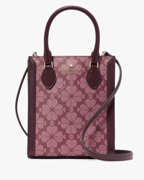 KATE SPADE Spade Flower Quilted Fabric Medium Tote