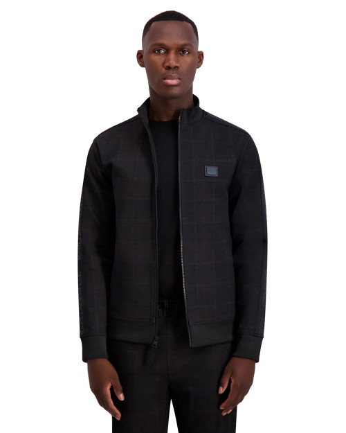 KARL LAGERFELD PARIS Brushed Wool Track Jacket