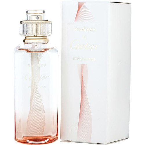 CARTIER Rivieres Insouciance Eau De Toilette Refillable Spray 3.4 Oz Image 1