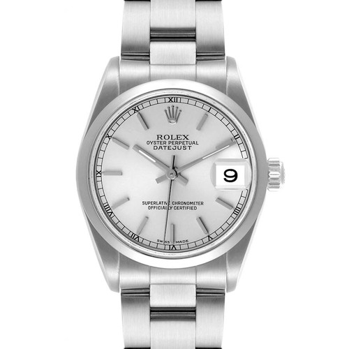 ROLEX Datejust 31 Midsize Silver Dial Steel Ladies Watch 78240 Image 1