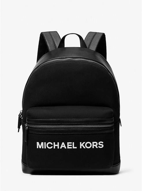 MICHAEL KORS Cooper Canvas Backpack BLACK Image 1 MICHAEL KORS Cooper Canvas Backpack BLACK Image 1