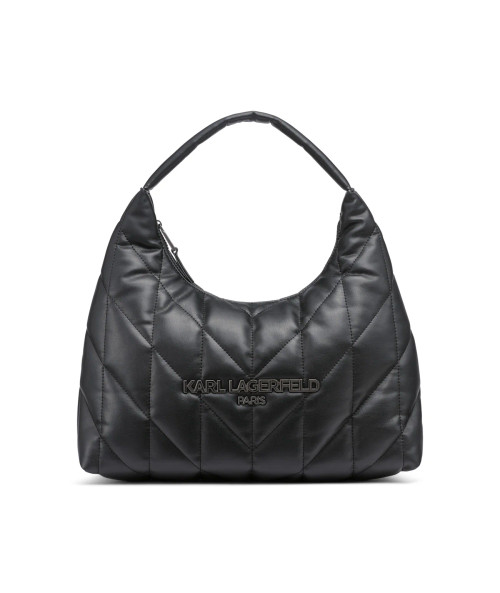 KARL LAGERFELD Voyage Biker Hobo Shoulder Bag